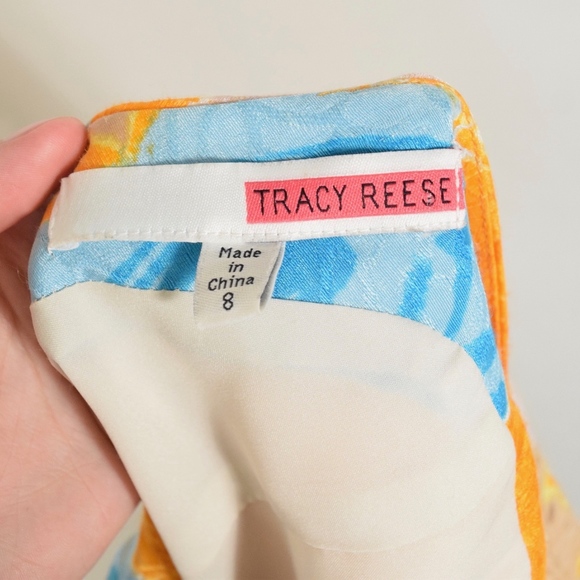 ❌SOLD❌Tracy Reese Mixed Print Jacquard Dress - Picture 5 of 8